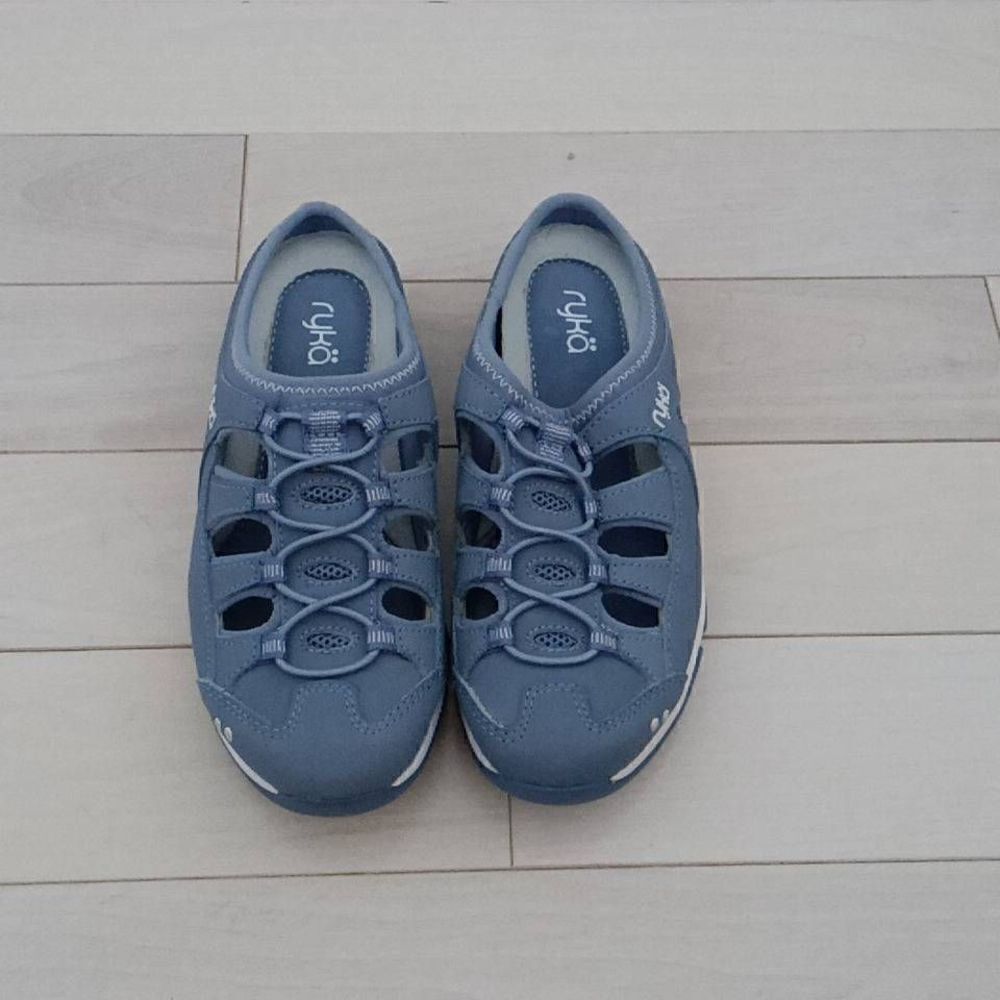 Ryka Women's Tensile Slip-On Fisherman Shoes Blue Size 5
